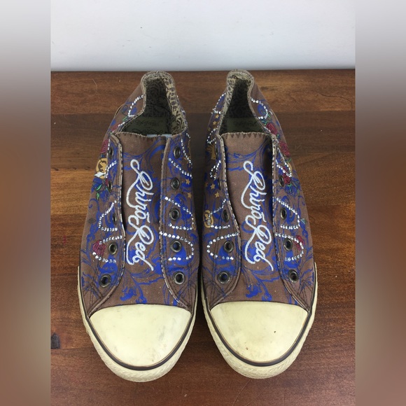 Rhino Red Marc Ecko Chalsie Hailee Women’s Sneakers Brown Rhinestones Size 7.5. - Picture 11 of 13